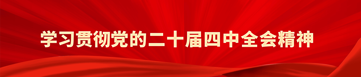 学习贯彻党的二十届四中全会精神